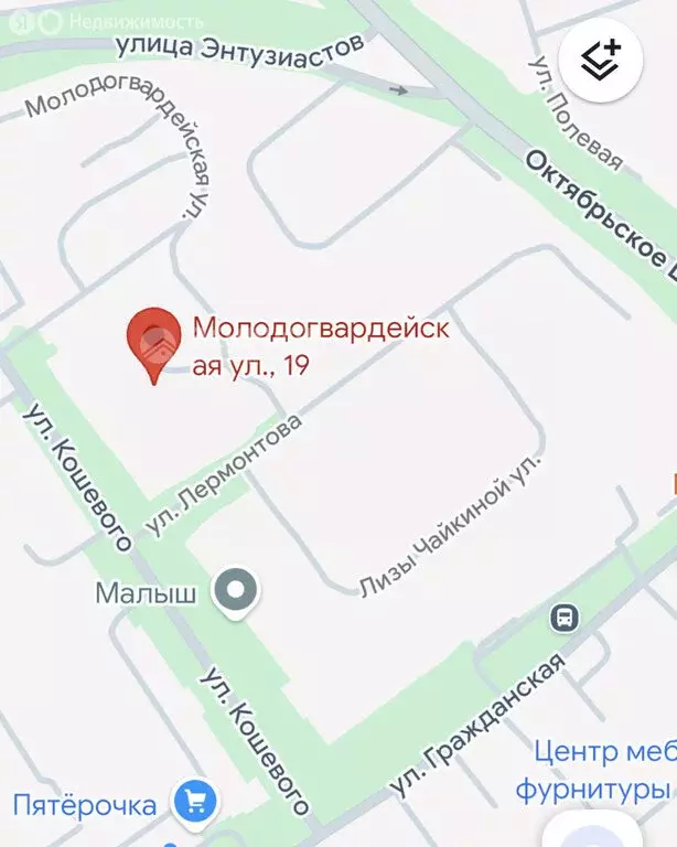Участок в Чебоксары, Молодогвардейская улица, 19 (4.9 м) - Фото 2