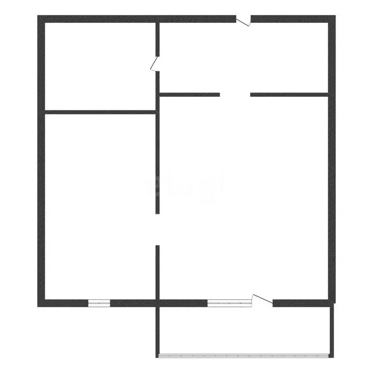 1-комнатная квартира: Курган, улица Бажова, 132А (41 м) - Фото 0
