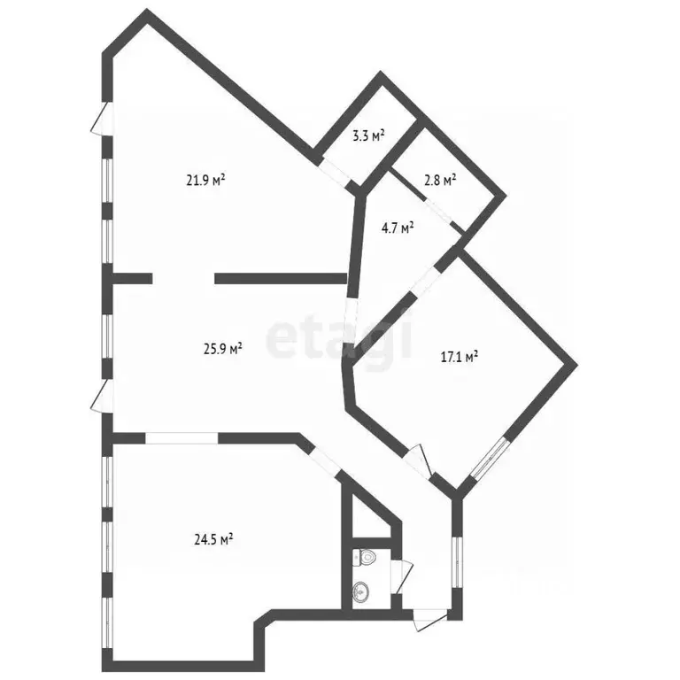 Помещение свободного назначения в Санкт-Петербург Садовая ул., 40 (308 ... - Фото 2