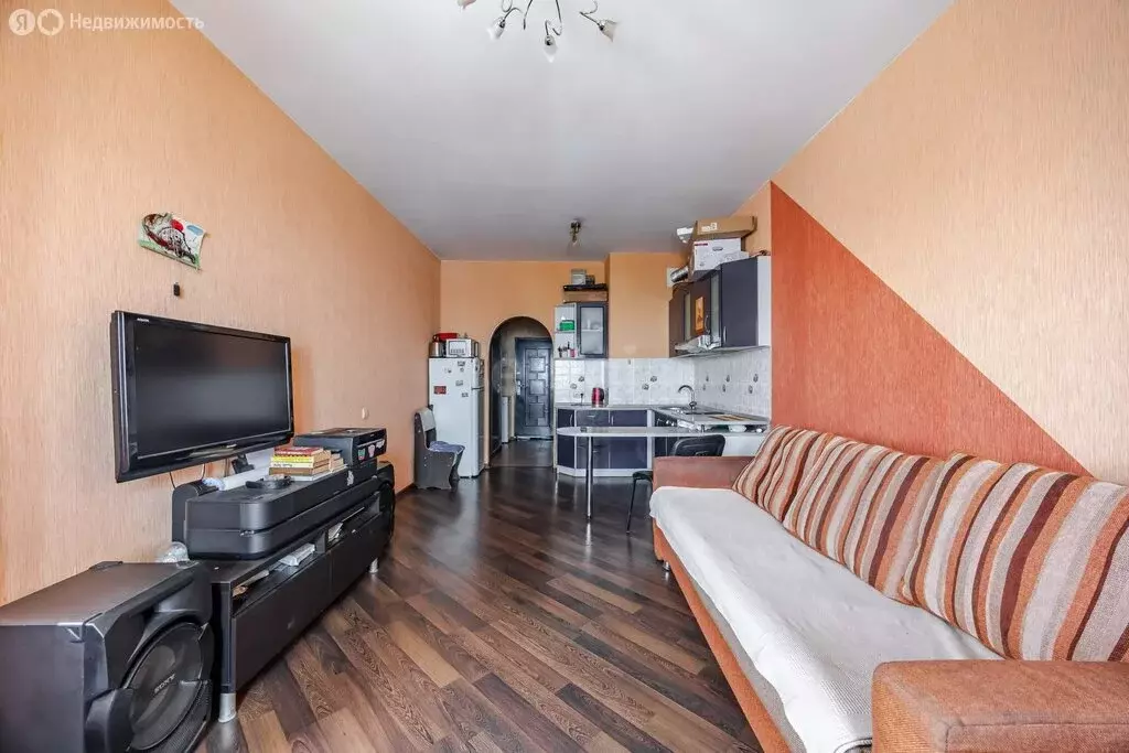 Квартира-студия: Санкт-Петербург, улица Крыленко, 43к2 (28.7 м) - Фото 1