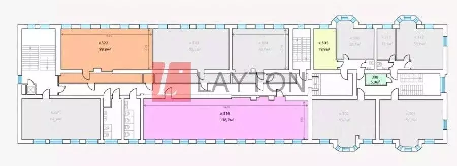 Офис в Москва Трехпрудный пер., 4С1 (20 м) - Фото 1