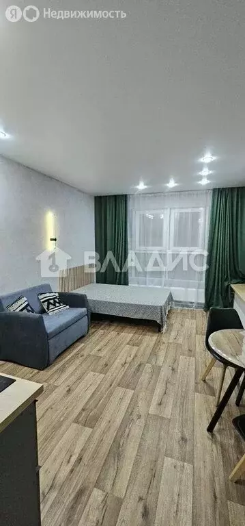 Квартира-студия: Волгоград, улица Степанищева, 2А (29 м) - Фото 1