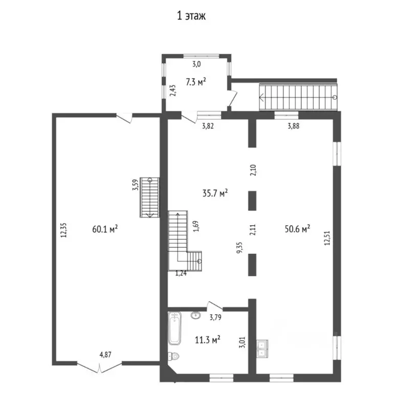 Коттедж в Тюменская область, Тюмень Мелиораторов мкр, ул. 3-я ... - Фото 2