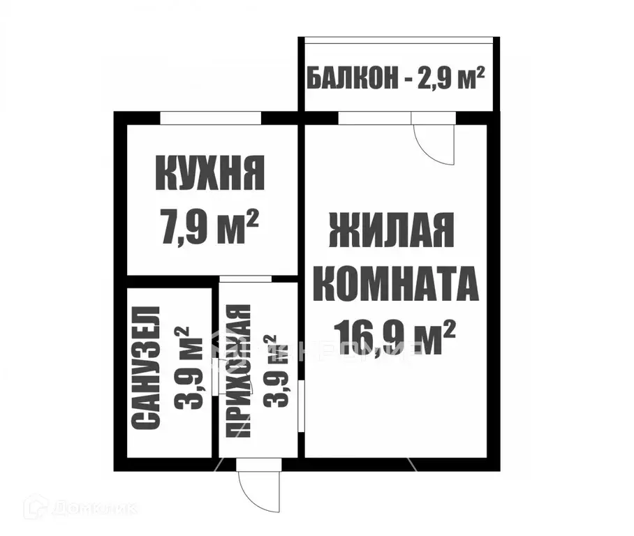 Продаётся 1-к квартира, 32.4 м - Фото 1