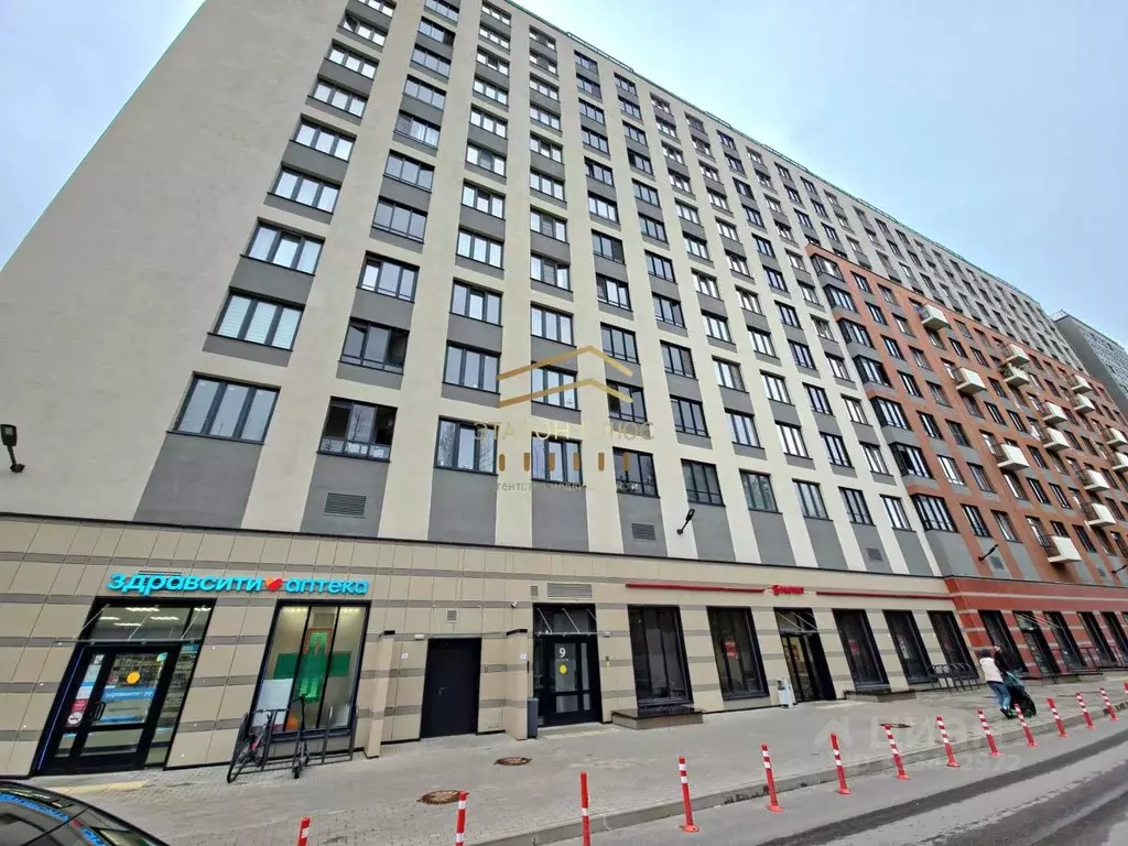 1-к кв. Санкт-Петербург аллея Арцеуловская, 9 (37.7 м) - Фото 1