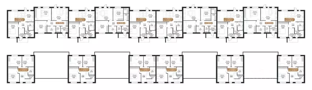 Таунхаус в Ленинградская область, Всеволожск ш. Южное (108 м) - Фото 2