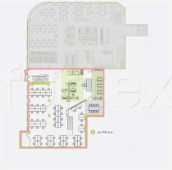 Офис в Москва Цветной бул., 30С1 (420 м) - Фото 1