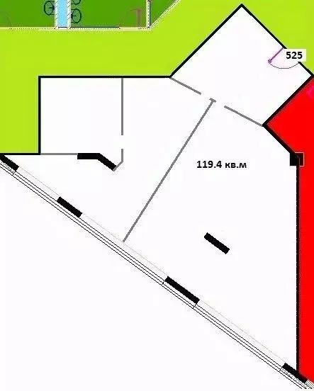 Офис в Москва Большой Овчинниковский пер., 16 (119 м) - Фото 2