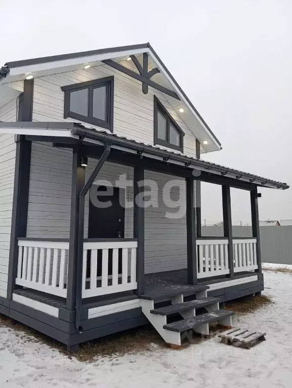 Дом в Тюменская область, Тюменский муниципальный округ, д. Якуши, ... - Фото 1