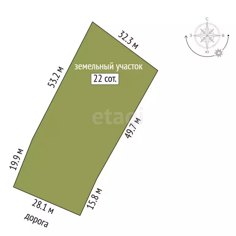 Дом в село Дробышево, Первомайская улица (50.4 м) - Фото 1