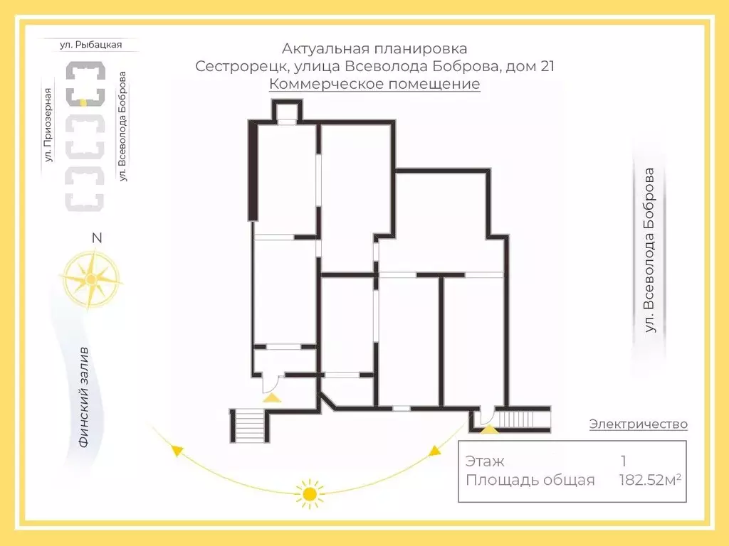 Торговая площадь в Санкт-Петербург, Санкт-Петербург, Сестрорецк ул. ... - Фото 1