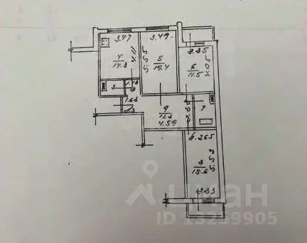 3-к кв. Липецкая область, Липецк бул. Имени Павла Шубина, 8А (85.3 м) - Фото 2