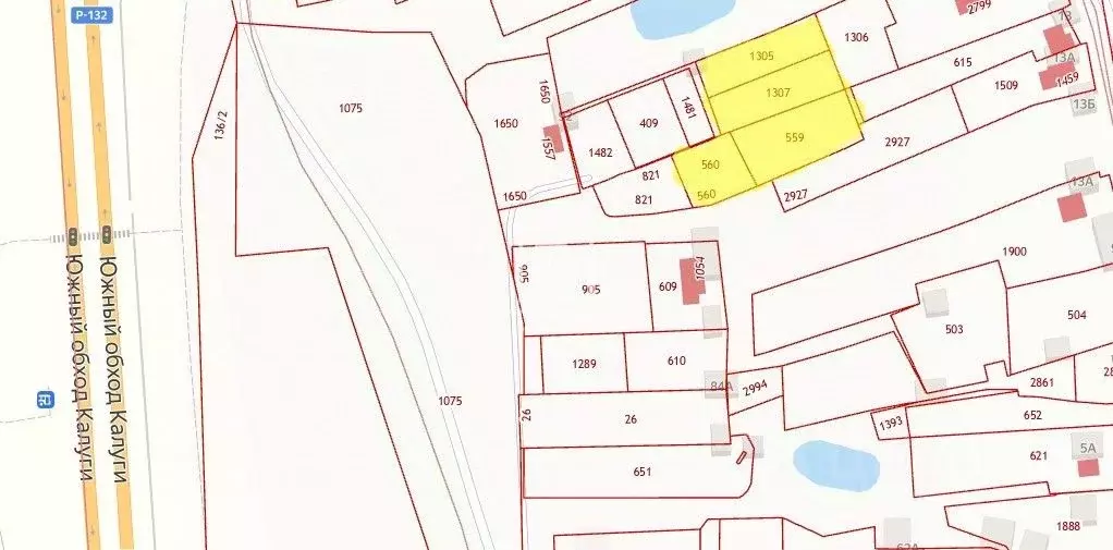 Участок в Калужская область, Калуга городской округ, д. Желыбино ул. ... - Фото 1