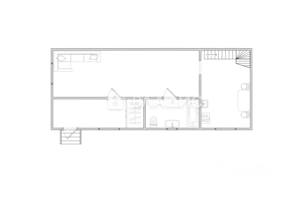 3-к кв. Пензенская область, Пензенский район, Богословский сельсовет, ... - Фото 2
