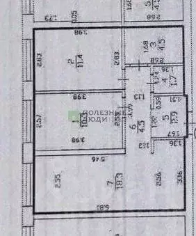 3-к кв. башкортостан, уфа ул. энтузиастов, 15 (65.0 м) - Фото 1