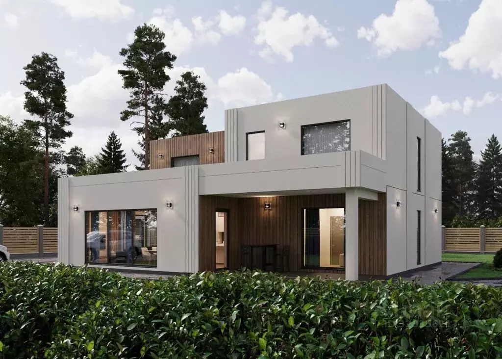 Коттедж в Ленинградская область, Выборгский район, Первомайское с/пос, ... - Фото 1