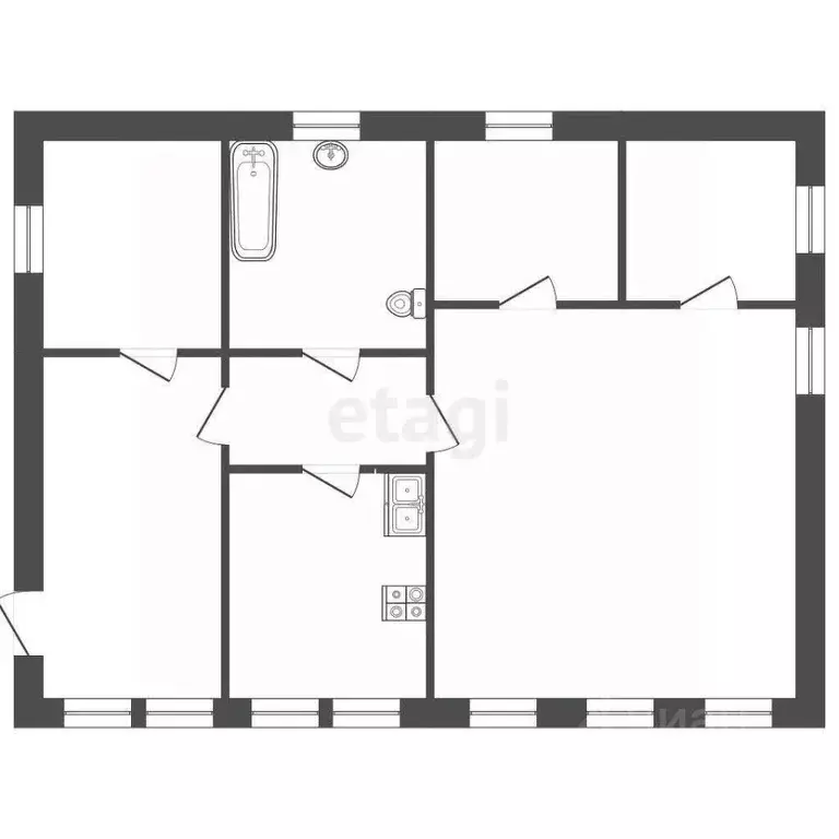 Дом в Тамбовская область, Тамбов Сельская ул., 15 (118 м) - Фото 1