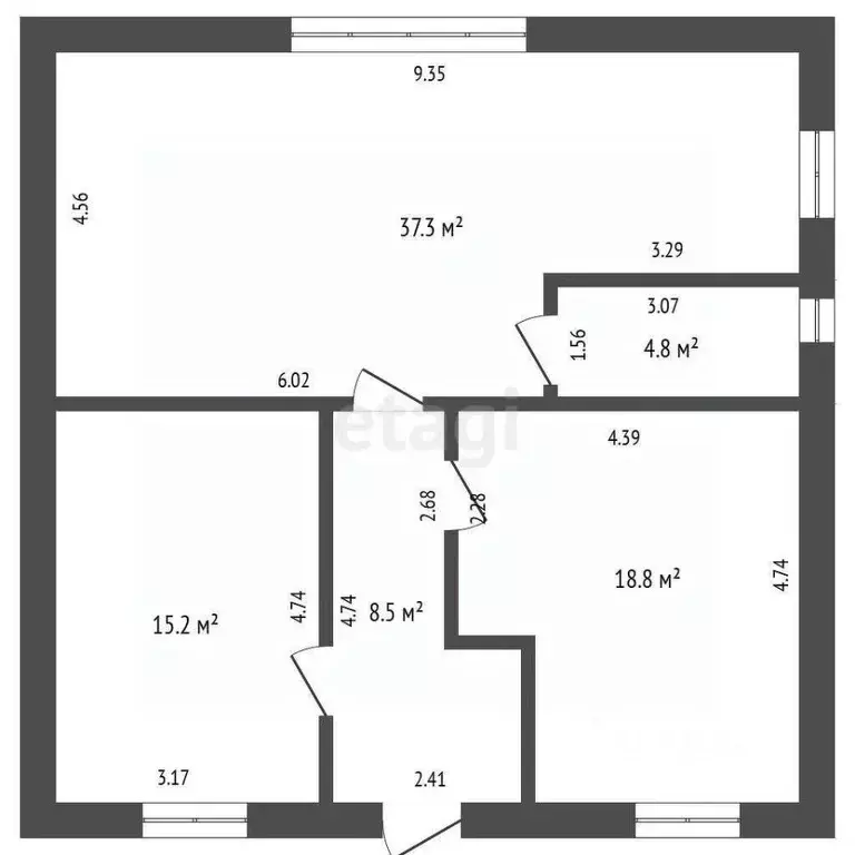 Дом в Ставропольский край, Пятигорск городской округ, с. Золотушка ... - Фото 2