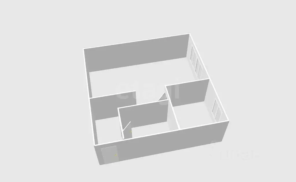 1-к кв. Сахалинская область, Долинский городской округ, с. ... - Фото 2