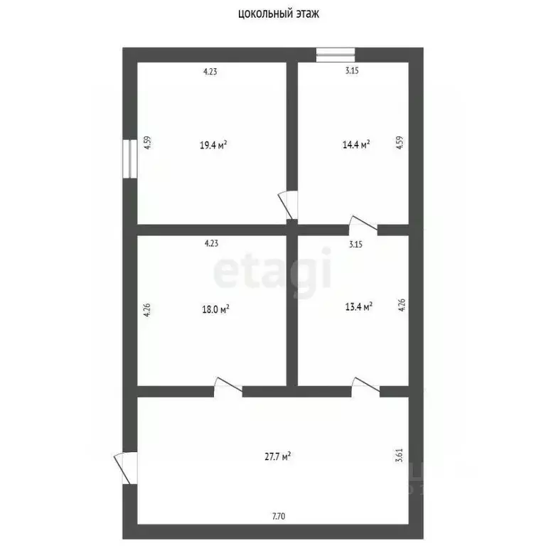 Дом в Калужская область, Юхнов ул. Андреева, 14А (177 м) - Фото 2