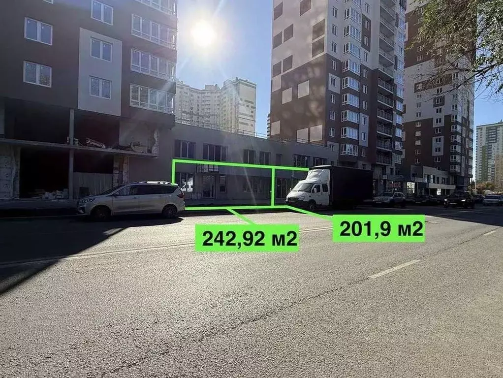 Торговая площадь в Самарская область, Самара ул. Дыбенко, 5 (202 м) - Фото 1