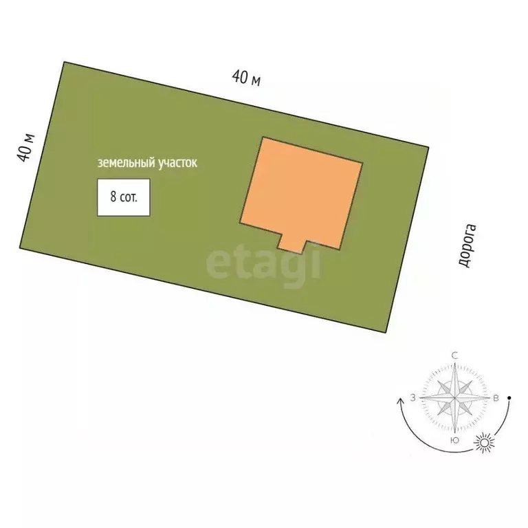 Дом в Крым, Симферопольский район, Добровское с/пос, с. Пионерское ул. ... - Фото 2