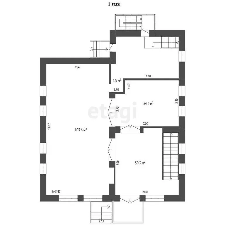 Торговая площадь (450.9 м) - Фото 1