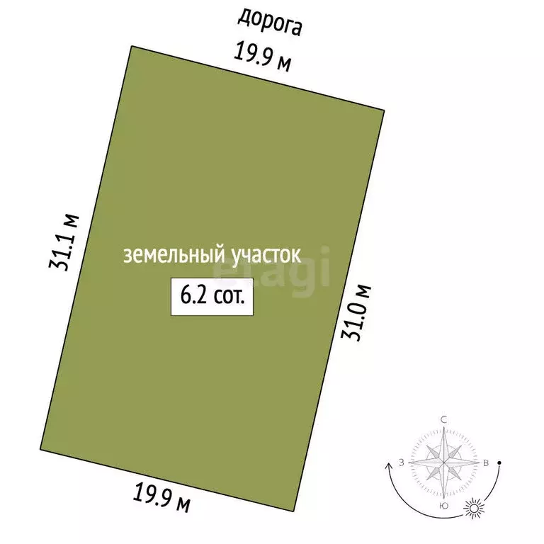 Участок в Республика Марий Эл, Килемарский муниципальный округ, ... - Фото 1