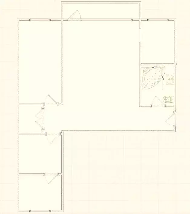 3-к кв. Алтайский край, Барнаул ул. Сизова, 26А (57.0 м) - Фото 0