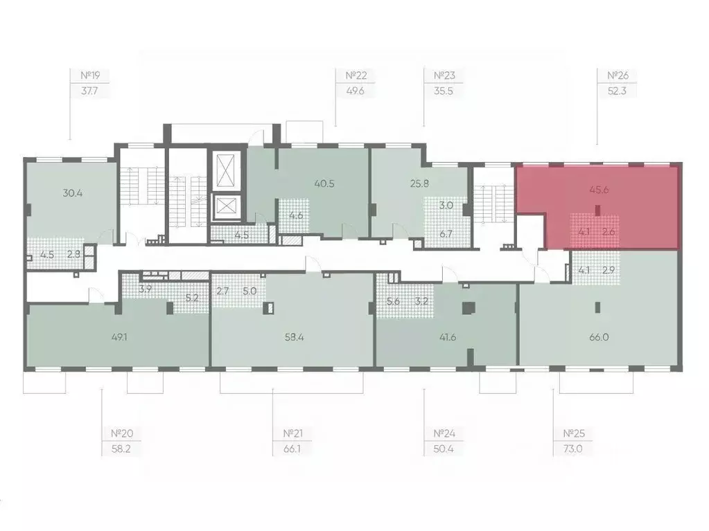 Офис в Санкт-Петербург Партизанская ул., 5 (52 м) - Фото 2