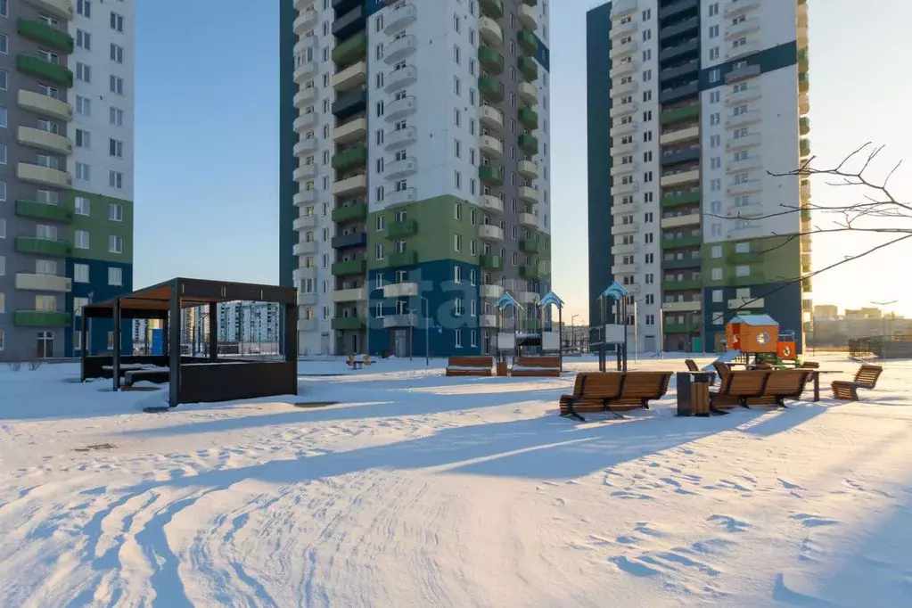 1-к кв. Тюменская область, Тюмень ул. Героев Космоса, 13 (34.8 м) - Фото 2