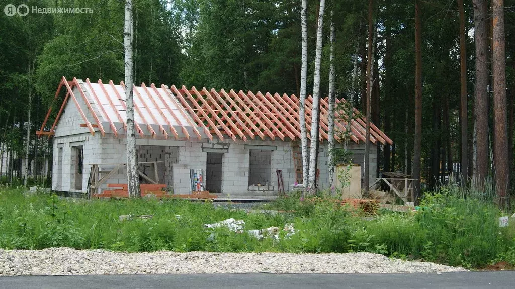 Дом в Свердловская область, Сысертский муниципальный округ, коттеджный ... - Фото 1
