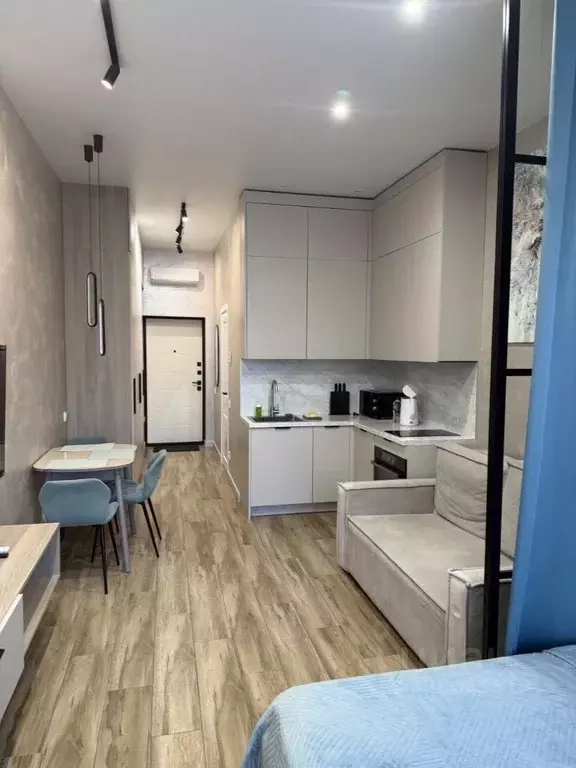 Студия Калининградская область, Зеленоградск ул. Гагарина, 87 (30.3 м) - Фото 1