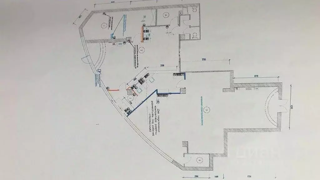 Офис в Ростовская область, Ростов-на-Дону Доломановский пер., 70Д (222 ... - Фото 2