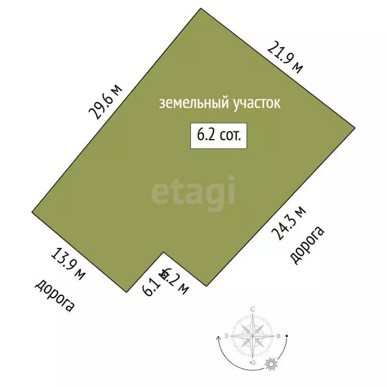 Участок в Тюменская область, Тюменский муниципальный округ, с. Кулига, ... - Фото 1