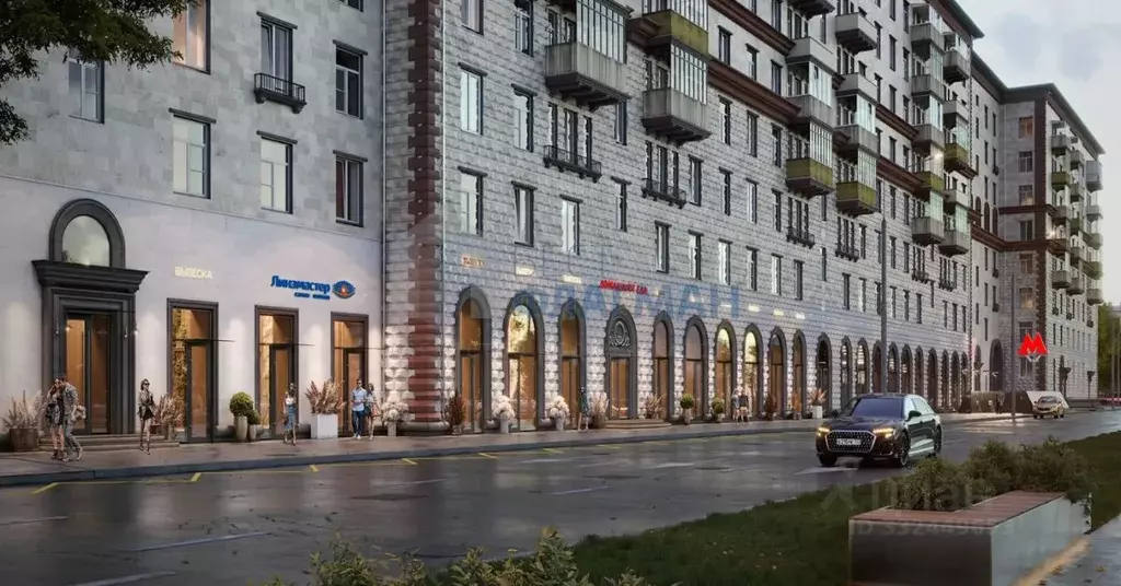 Помещение свободного назначения в Москва ул. Дмитрия Ульянова, 24С1 (7 ... - Фото 1