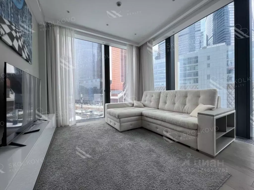 3-к кв. Москва 1-й Красногвардейский проезд, 22с2 (93.0 м) - Фото 1