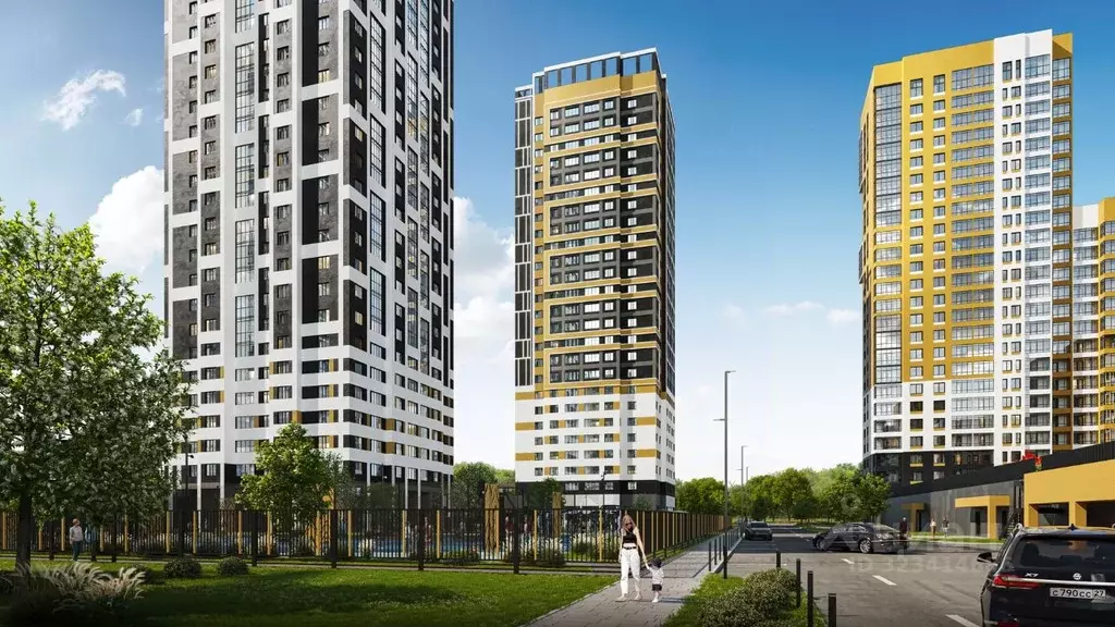 1-к кв. Хабаровский край, Хабаровск Экополис жилой комплекс (35.0 м) - Фото 2