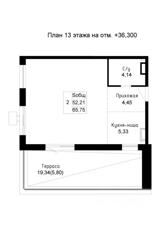 2-к кв. Приморский край, Артем  (52.21 м) - Фото 1