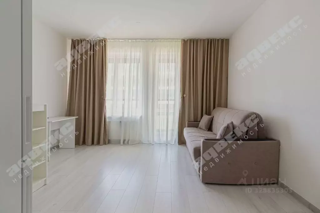 Студия Санкт-Петербург аллея Арцеуловская, 19 (25.0 м) - Фото 1