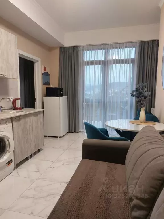 1-к кв. Краснодарский край, Сочи Центральный мкр, ул. Войкова, 34 ... - Фото 2