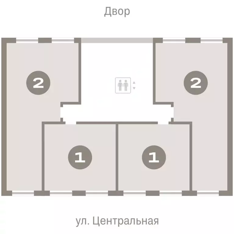 2-комнатная квартира: Новосибирский район, рабочий посёлок Краснообск, ... - Фото 2
