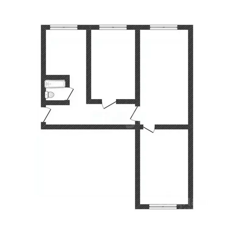 3-к кв. Алтайский край, Бийск ул. Виктора Петрова, 2/1 (59.0 м) - Фото 2