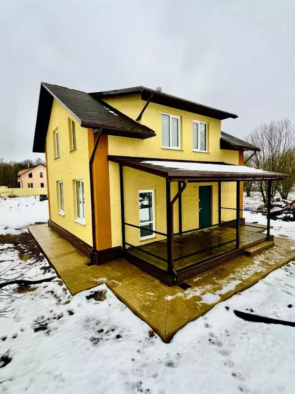 Дом в Ленинградская область, Ломоносовский район, Русско-Высоцкое ... - Фото 0