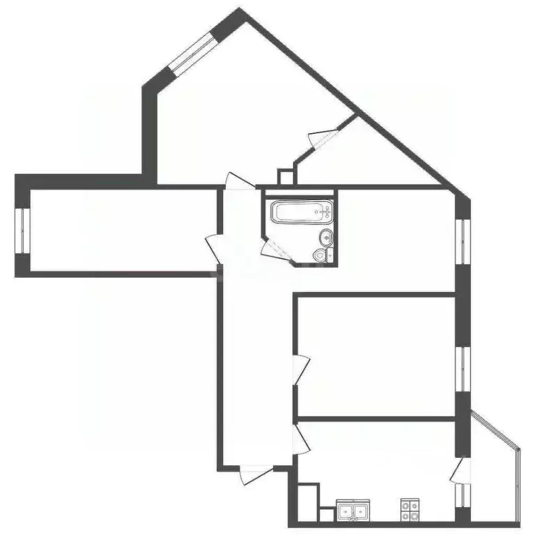 3-к кв. Тюменская область, Тюмень ул. Тимофея Чаркова, 81 (95.0 м) - Фото 1