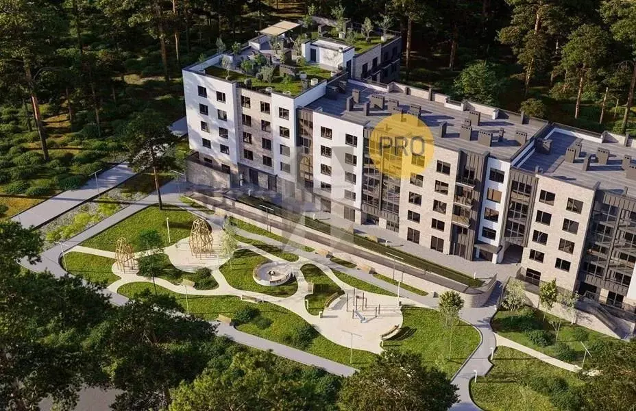 2-к кв. Калининградская область, Светлогорск  (70.25 м) - Фото 1