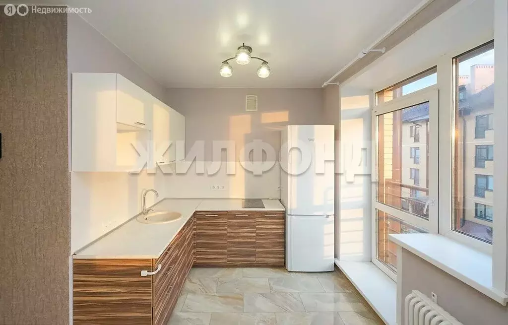 Квартира-студия: Новосибирск, улица Фёдора Горячева, 63 (34.5 м) - Фото 1