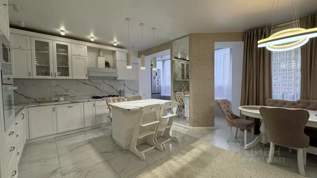 4-к кв. Чувашия, Чебоксары ул. И.П. Прокопьева, 12 (108.9 м) - Фото 1