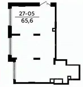 Помещение свободного назначения в Москва бул. Скандинавский, 14 (67 м) - Фото 2