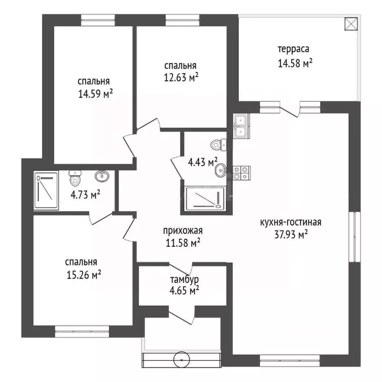 Дом в Калужская область, Калуга Московский кп,  (120 м) - Фото 2